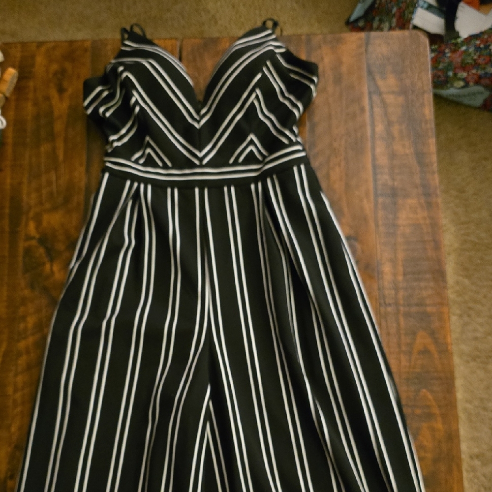 Emerald Sundae Monochrome Striped Outfit